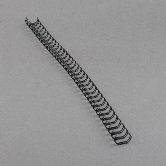 Rilegatura spirali wire O 9,5 mm nero, The Solution Shop