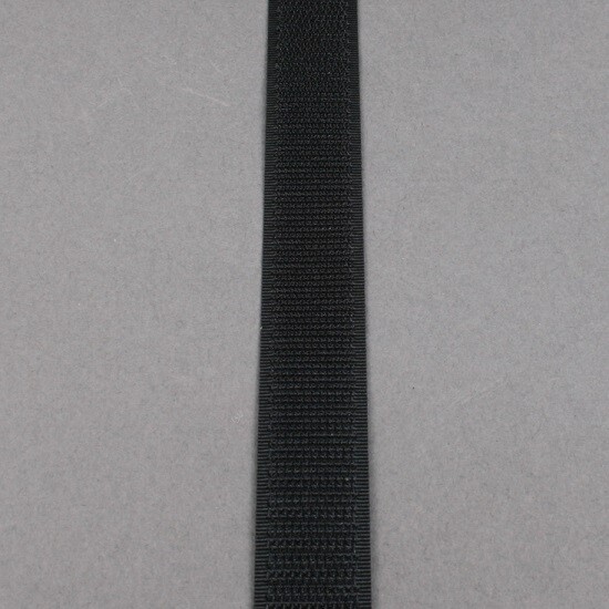 Ruban velcro crochet à coudre 20 mm noir, The Solution Shop