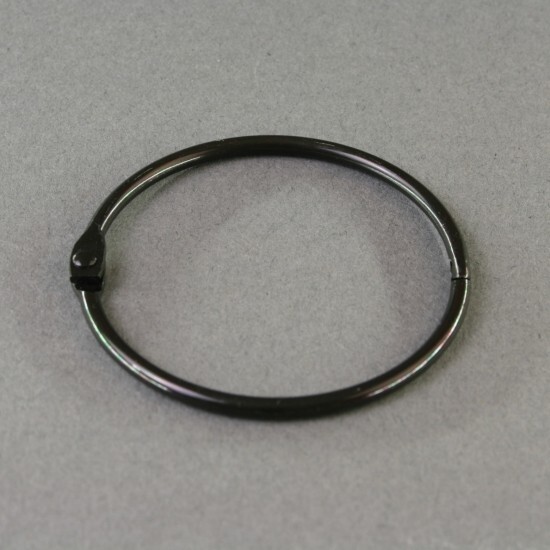 Sluitring Sluitring met klemsluiting Ø 50 mm zwart | The Solution Shop | The ...