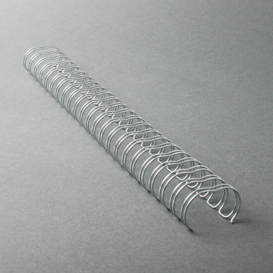 Rilegatura spirali wire O 25,4 mm argento, The Solution Shop