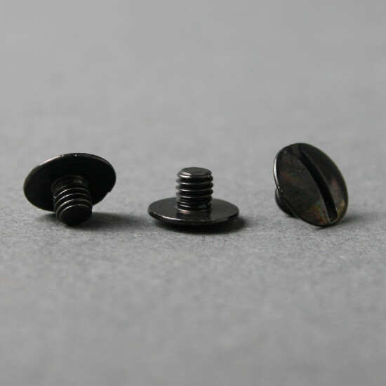 Schrauben M4 x 4 mm Schwarz verzinkt, The Solution Shop