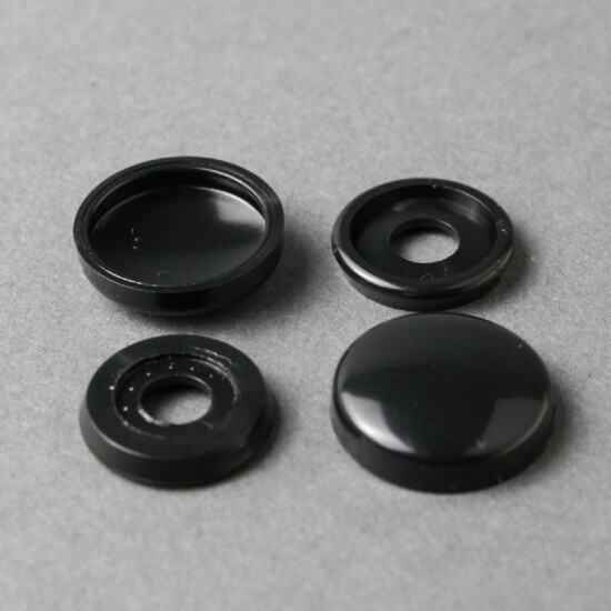 Black) Large Curtain Grommets -2 3/4