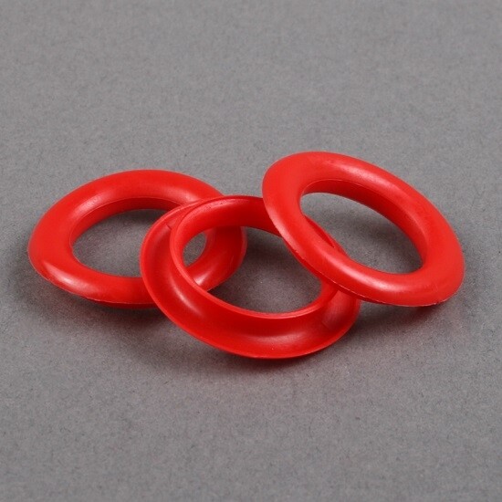 Oeillets de classeur PVC Ø 22 mm rouge, The Solution Shop