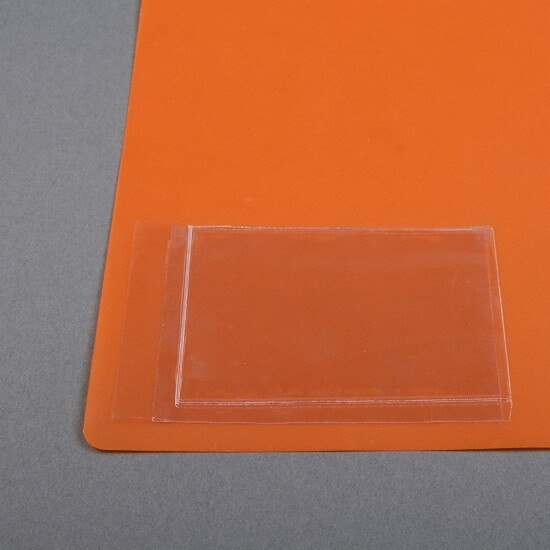 Pochette pour cartes de visite PVC 75 x 100 mm, The Solution Shop